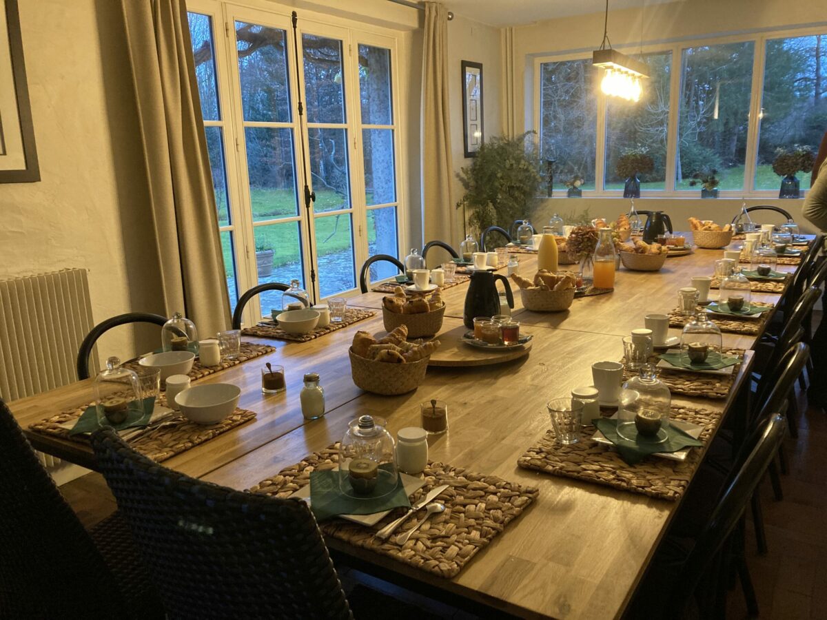 week-end à la campagne entre amis