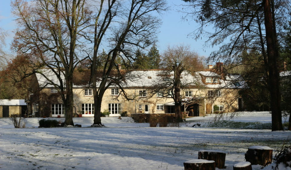 dmaine maison de famille hiver Moulin neige Yvelines