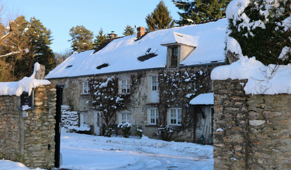 neige Yvelines maison hôtes